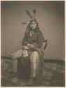 Portrait of He-kha-ka Ma-ni; Yankton Sioux