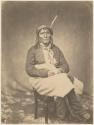 Portrait of Ma-za Sh'a; Sisiton Sioux