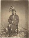 Portrait of Ma-za-o-Ma'ni; Wakpeton Sioux