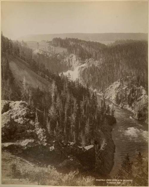 Upper Falls, Grand Canyon of the Yellowstone River