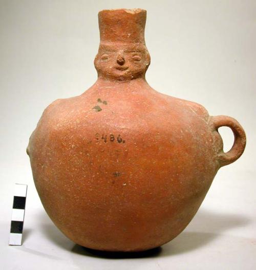 Jar with human face