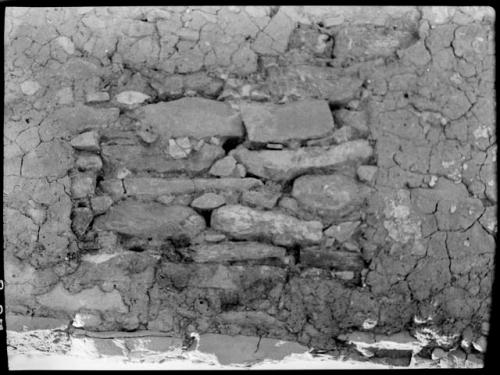 Room 728, E wall.  Masonry study. (Left of 38-4)