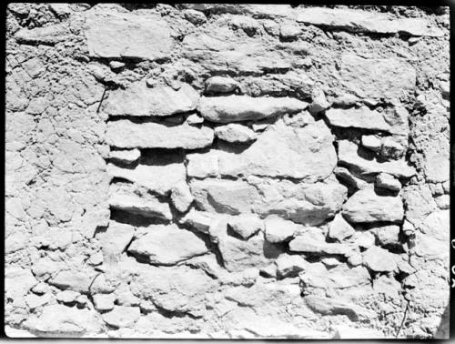 Room 700, north wall.  Masonry study.