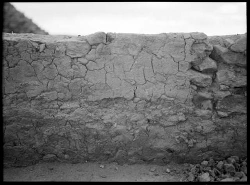 Room 702, east wall.  Masonry study.