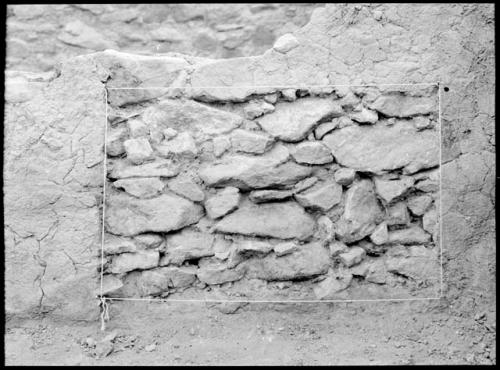 Room 717, east wall.  Masonry study.