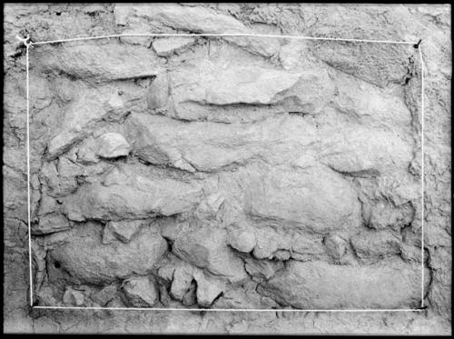 Room 470, west wall.  Masonry study.