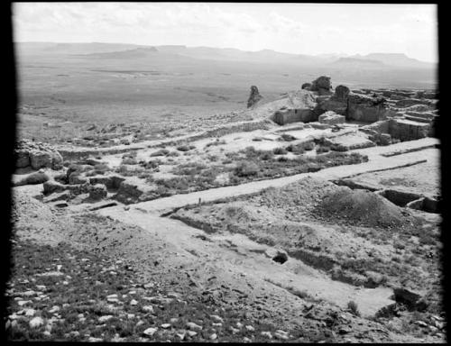 View of church from tripod.