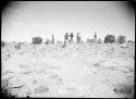 Site 106, before excavating, looking SW.