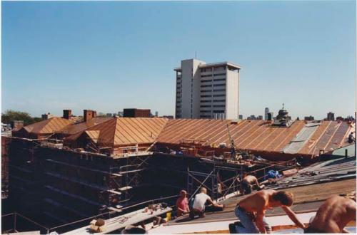 Peabody Museum exterior restoration