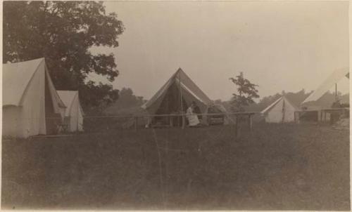 Camp at Serpent Mound Park