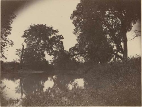 Brush Creek from under the Serpent Cliff