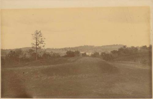 First Turn of Serpent's Body After Restoration, Serpent Mound Park