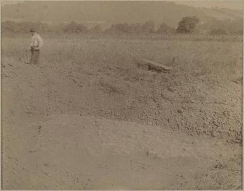 Ash Bed Under Northern Embankment at Turner Group