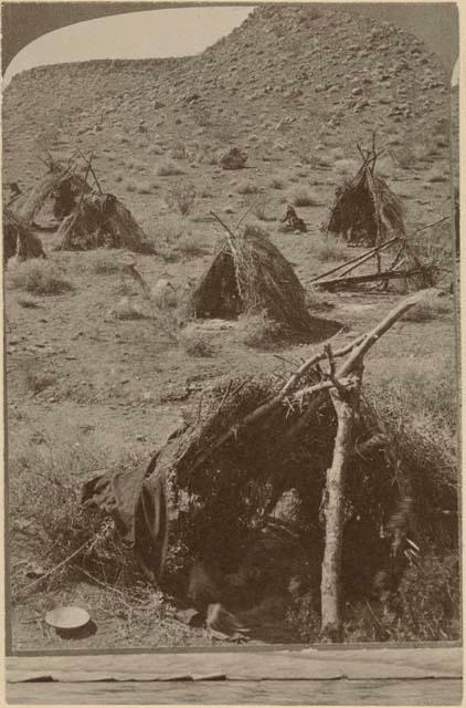 Ka-Ni-Ga The Camp Ground. Kai-Vav-Its. A tribe of the Pai Utes, living on the Kai-bab Plateau, near the Grand Canon of the Colorado, in Northern Arizona