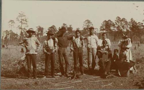 Group at Bayou Lacombe, Louisiana