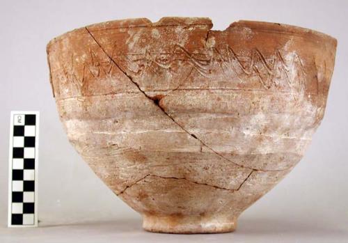 Bowl, pottery