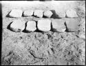 First two rows of same metates