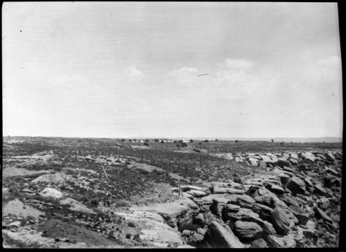 Mission and camp from Western mound