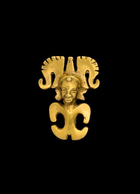 Gold human figurine