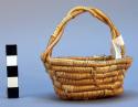 Basket with long (cover?)
