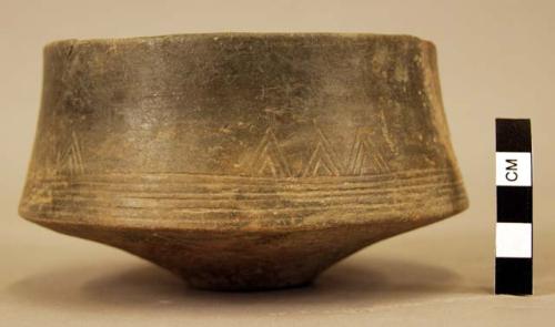 Pottery vessel - biconical