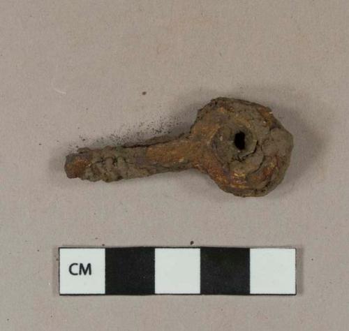 Iron eye bolt fragment