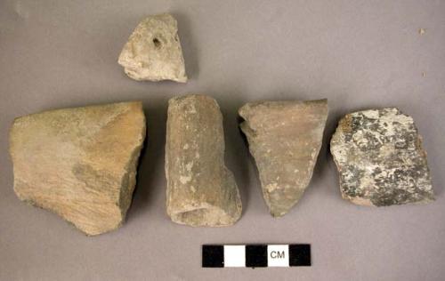 Pottery bowl fragments