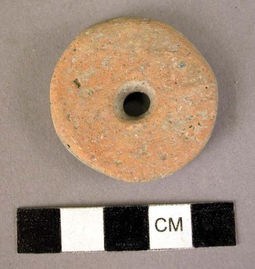 Clay spindle whorl