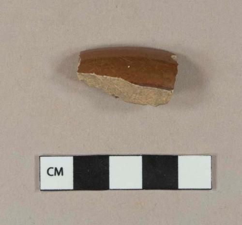 Nottingham-type stoneware base sherd