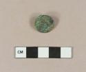 Copper alloy button - one piece with missing shank