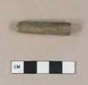 Unidentified copper alloy object - closed end tube with possible internal threading