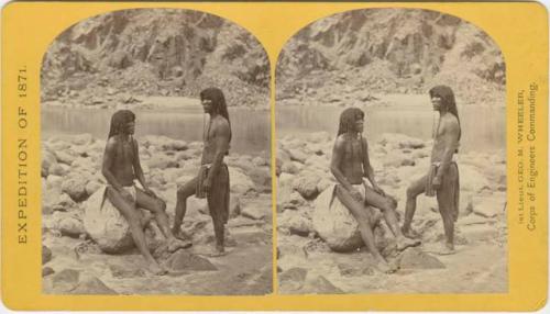 Types of Mojave Indians. Explorations and Surveys West of the 100th Meridian, Lieutenant Wheeler Survey