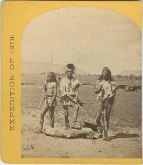 Ready for the War-Path. Explorations and Surveys West of the 100th Meridian, Lieutenant Wheeler Survey