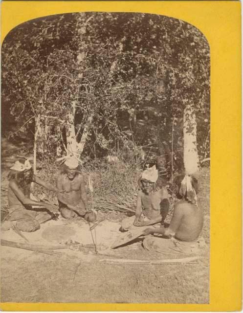 The Old Gamblers. Indians of the Colorado Valley. U.S. Geographical Survey of the Rocky Mountain Region, J.W. Powell Survey