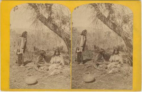 The Old Man Comes On the Scene. Indians of the Colorado Valley. U.S. Geographical Survey of the Rocky Mountain Region, J.W. Powell Survey