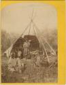 Breaking Up Camp. Indians of the Colorado Valley. U.S. Geographical Survey of the Rocky Mountain Region, J.W. Powell Survey