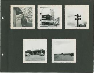Photograph album, Yaruro fieldwork, p. 1 containing 5 bw photographs