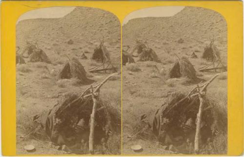 Ka-Ni-Ga. The Camp Ground. Indians of the Colorado Valley. U.S. Geographical Survey of the Rocky Mountain Region, J.W. Powell Survey