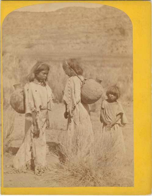 The Water Barriers. Indians of the Colorado Valley. U.S. Geographical Survey of the Rocky Mountain Region, J.W. Powell Survey