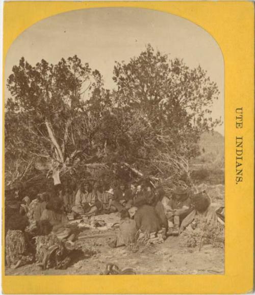 Ute Indians in Camp