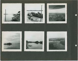 Photograph album, Yaruro fieldwork, p. 2 containing 6 bw photographs