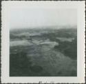 Photograph album, Yaruro fieldwork, p. 2, photo 6, aerial view of the river