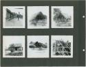 Photograph album, Yaruro fieldwork, p. 4 containing 6 bw photographs