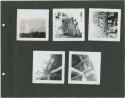 Photograph album, Yaruro fieldwork, p. 5 containing 5 bw photographs