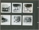 Photograph album, Yaruro fieldwork, p. 6 containing 6 bw photographs