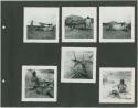 Photograph album, Yaruro fieldwork, p. 23 containing 6 bw photographs