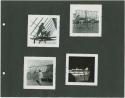 Photograph album, Yaruro fieldwork, p. 37 containing 4 bw photographs