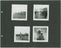 Photograph album, Yaruro fieldwork, p. 39 containing 4 bw photographs