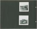 Photograph album, Yaruro fieldwork, p. 42 containing 2 bw photographs
