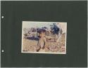 Photograph album, Yaruro fieldwork, p. 53 containing 1 colored photograph